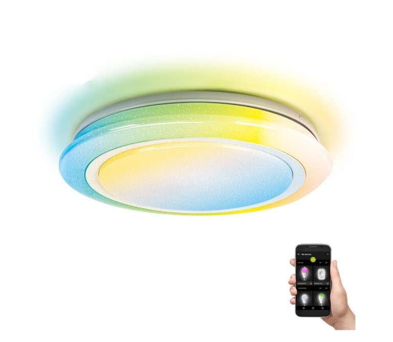 B.V. -LED RGBW Stmívatelné koupelnové svítidlo LED/39W/230V 50 cm Wi-Fi IP44